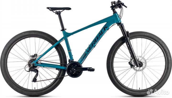 Велосипед silverback stride 29 HD (2023) Teal/Blac