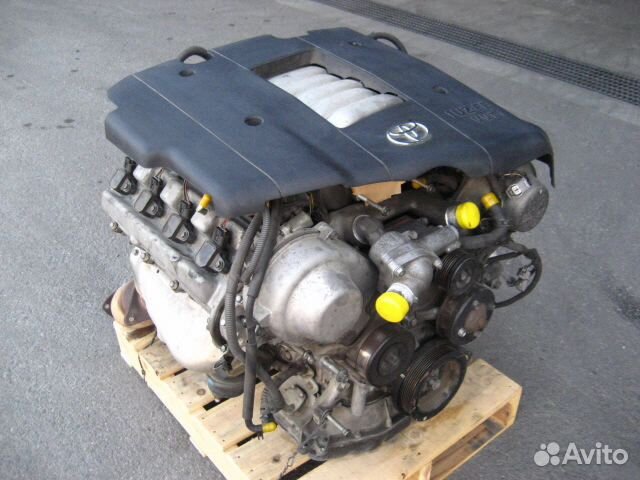 Двигатель 1UZ-FE 4.0 V8 Toyota Crown Aristo Hiace