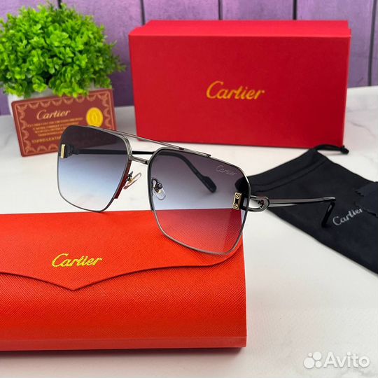 Солнцезащитные очки Cartier новинка