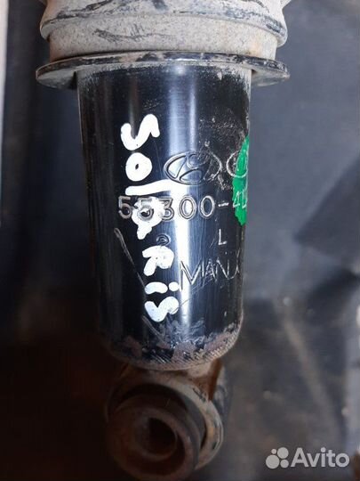 Амортизатор задний Hyundai Solaris