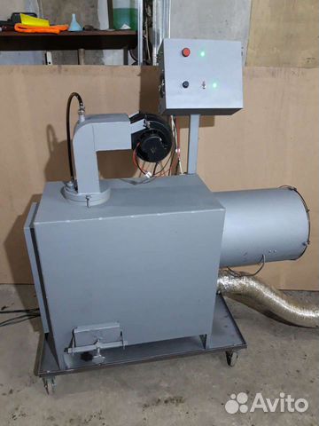 Калорифер на отработке