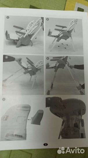 Стульчик для кормления lorelli cryspi