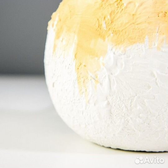 Настольная лампа 'Ларнака' Е14 40Вт белый оранжевы