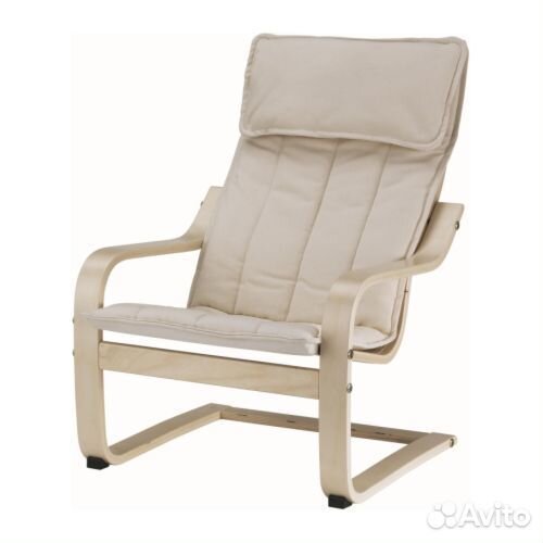 Кресло качалка поэнг IKEA детское