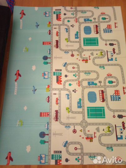 Складной детский коврик