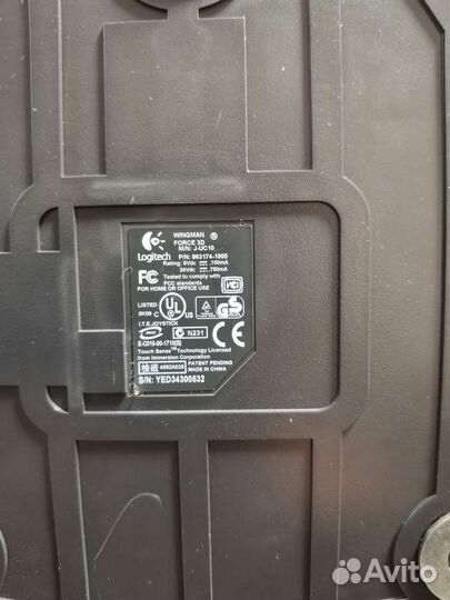Игровой джойстик Logitech для пк