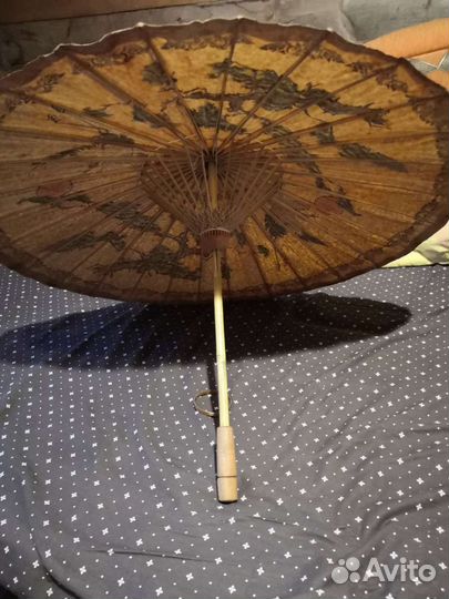 Зонт бумажный для фото и декора