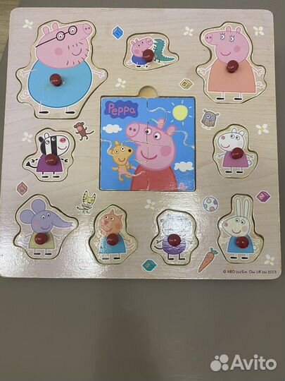 Игрушки 2-4 года Пеппа, патруль