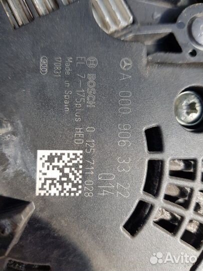 Генератор для Mercedes GLA W117 W176 om 651.930