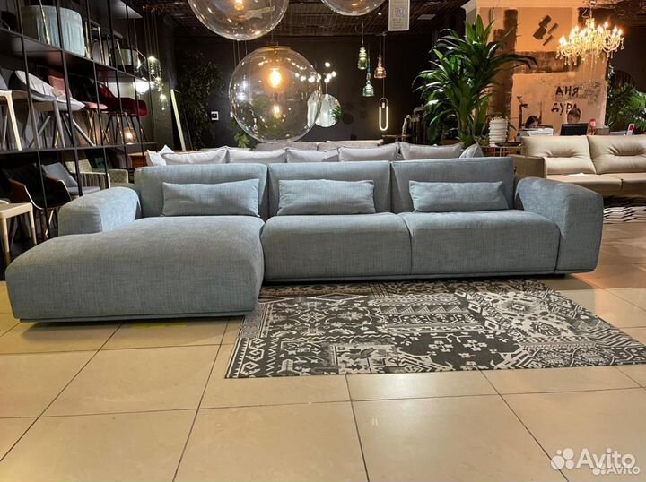 Угловой диван memory foam (мемориформ)