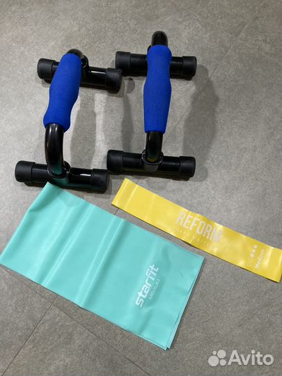 Упоры для отжиманий фитнесленты