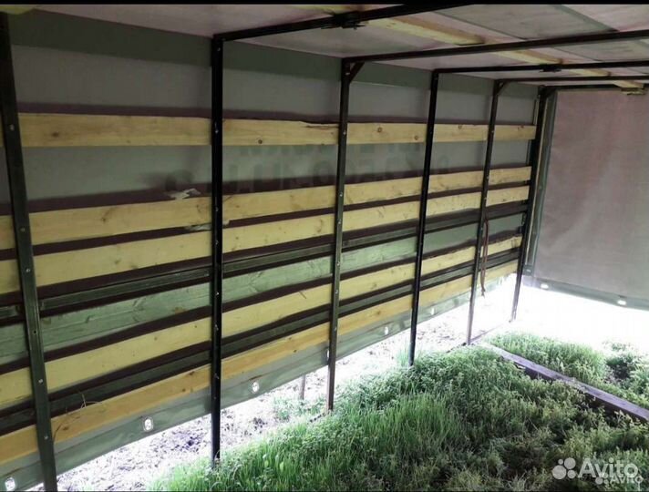 Каркас с тентом на газель 4.20