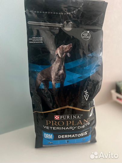 Корм для собак Purina pro plan dermatosis