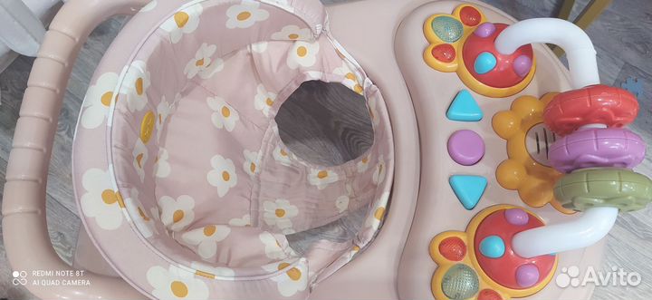 Ходунки со съëмной игровой панелью