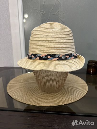 Шляпа плетёнка