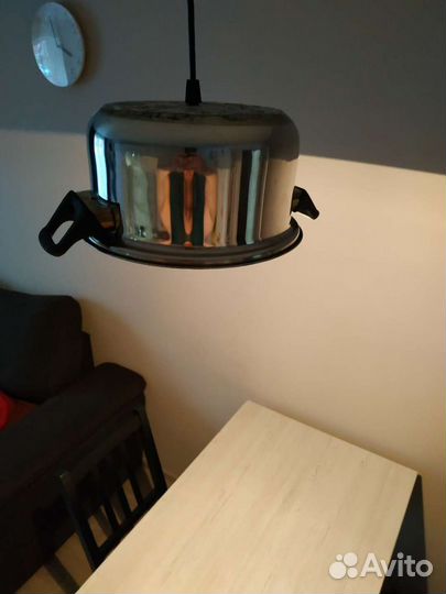 Светильник кастрюля лофт
