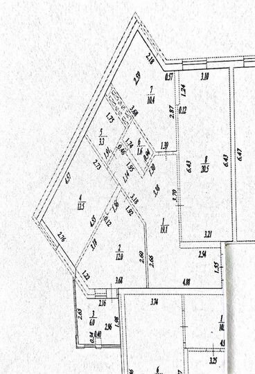 3-к. квартира, 80 м², 5/18 эт.