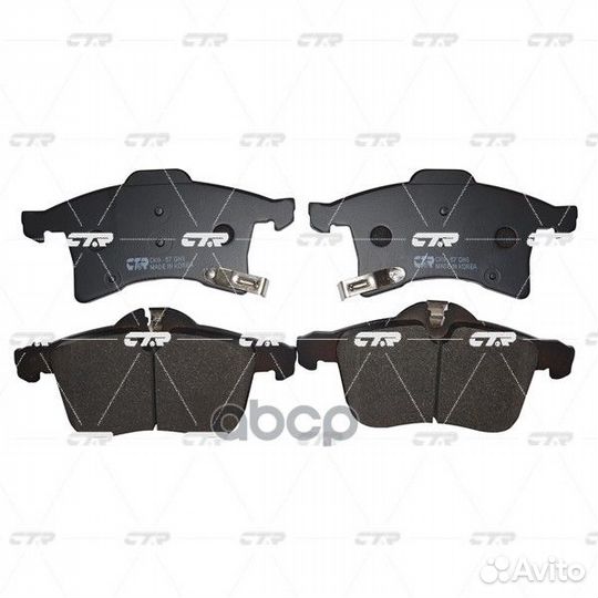 Колодки opel Astra (G,H) GK0302 CTR