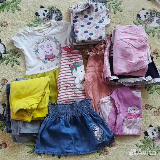 Вещи на девочку пакетом 92-98