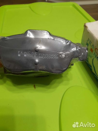 Тормозные колодки renault