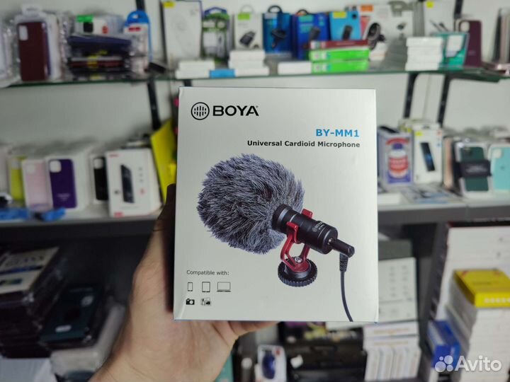 Накамерный микрофон Boya