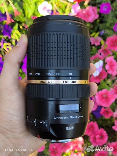 Объектив Tamron SP 70-300 mm f/ 4-5.6 Di VC USD A0