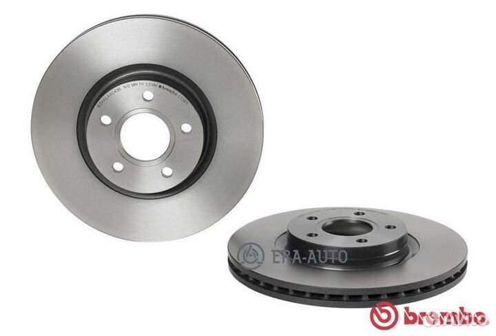 Brembo 09.C138.11 Диск торм. пер.вент.300x25 5 отв