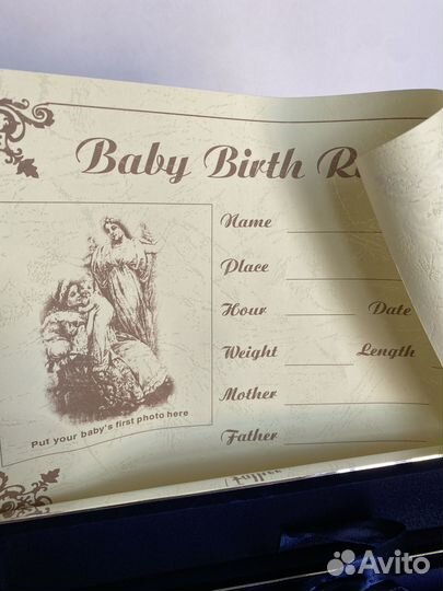 Фотоальбом и коробочка для документа, Англия