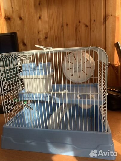 Клетка для грызунов с принадлежностями