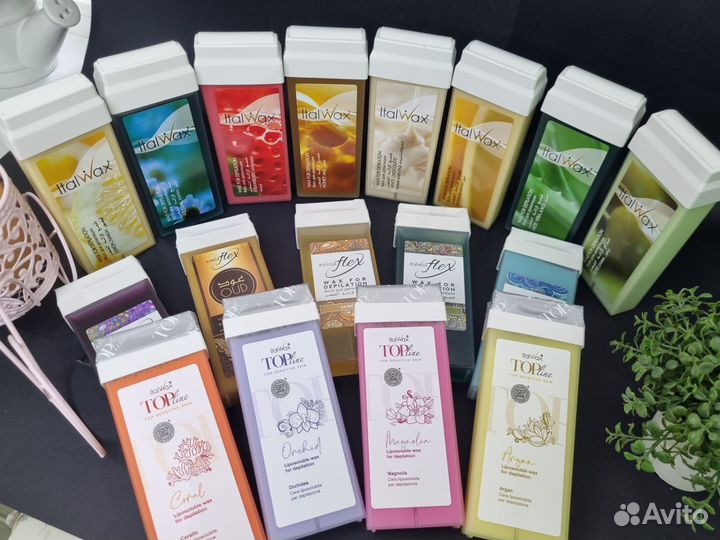 Воск для депиляции italwax в картридже