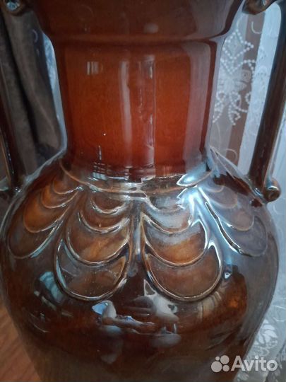 Ваза напольная с цветами