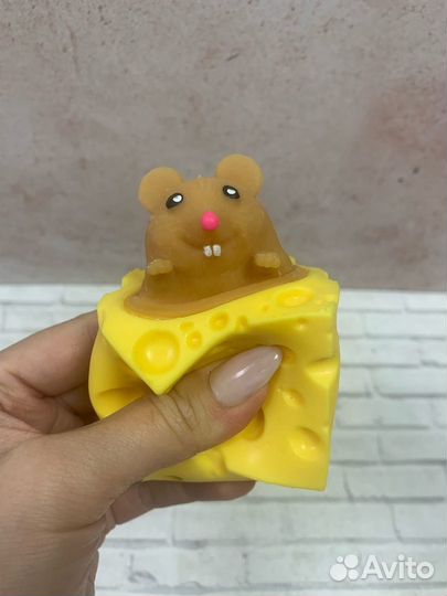 Антистресс Мышка в сыре