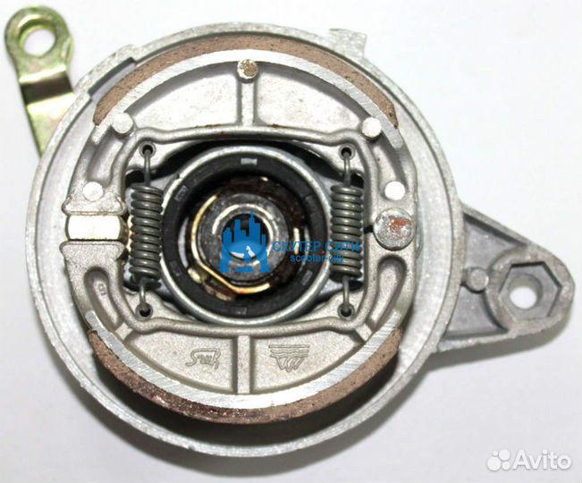 Плата тормозных колодок переднего колеса с колодка