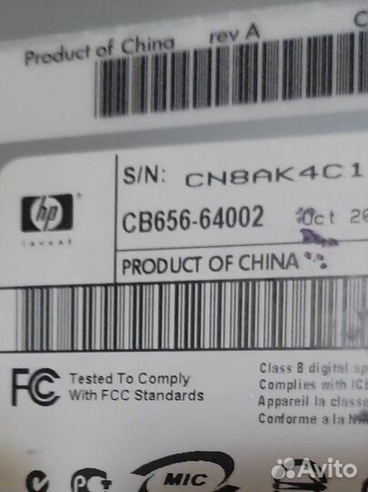 Цветной струйный принтер hp