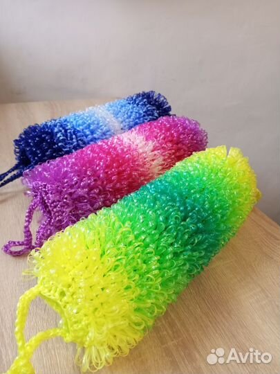 Мочалка ручной работы