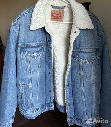 Джинсовая куртка женская levis