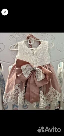 Пышное платье на 1 годик