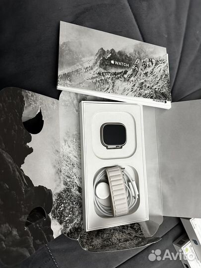 Apple watch ultra 49mm titanium