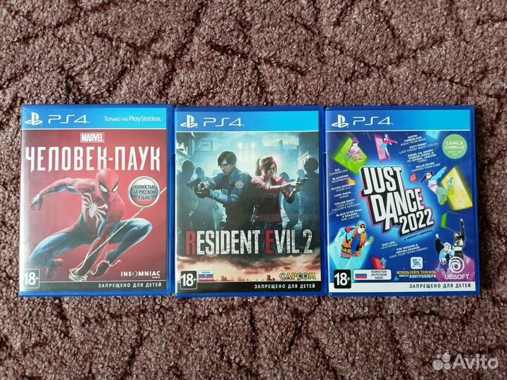 Диски игры для ps4