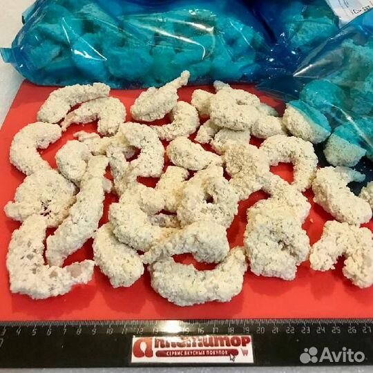 Креветки королевские очищенные в панировке