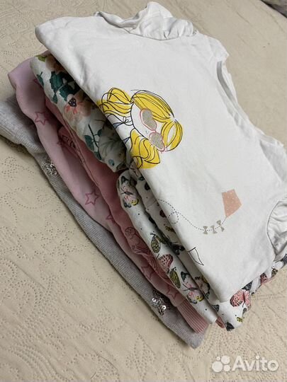 Вещи.Пакет одежды на девочку 116 122 бронь