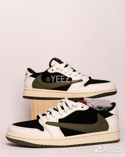 Nike Travis Scott X Air Jordan 1 Retro Low Olive