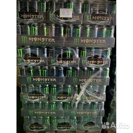 Напитки оптом энергетик Monster Energy