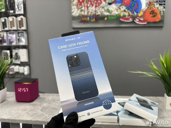 Чехол Pitaka iPhone 15Pro/15Pro Max Оригинал