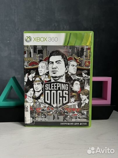 Sleeping Dogs xbox 360 Диск
