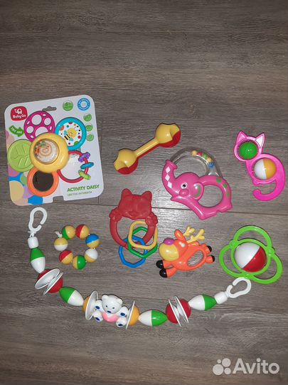 Игрушки до года (за все)