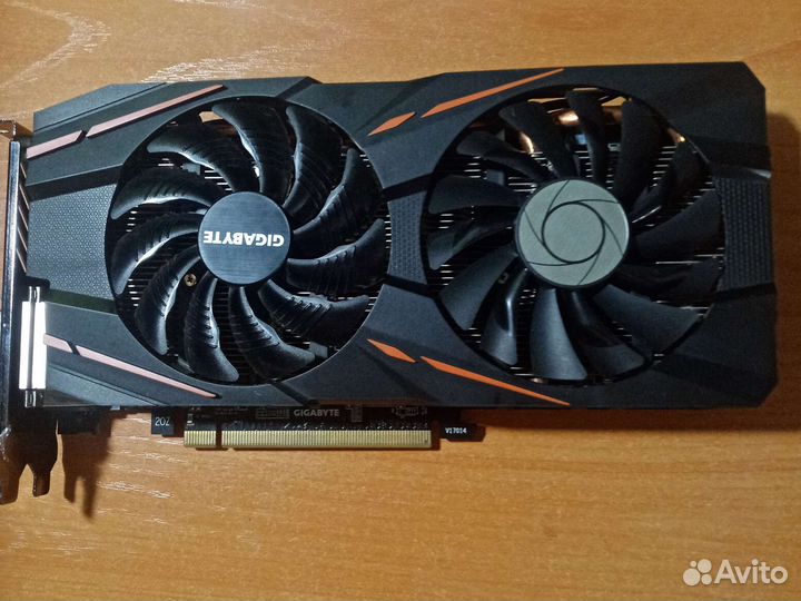 Видеокарта rx 570 4gb gigabyte (На запчасти)