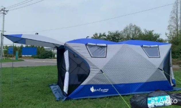 Палатка для зимней рыбалки-Летняя мобильная баня