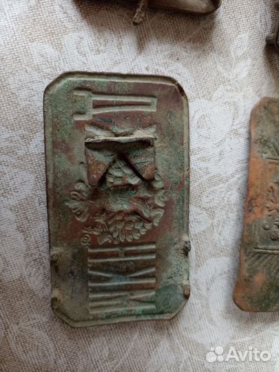 Царская пряжка с орлом