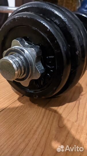 Гантеля разборная